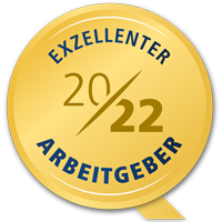 Logo: Excellenter Arbeitgeber 2022